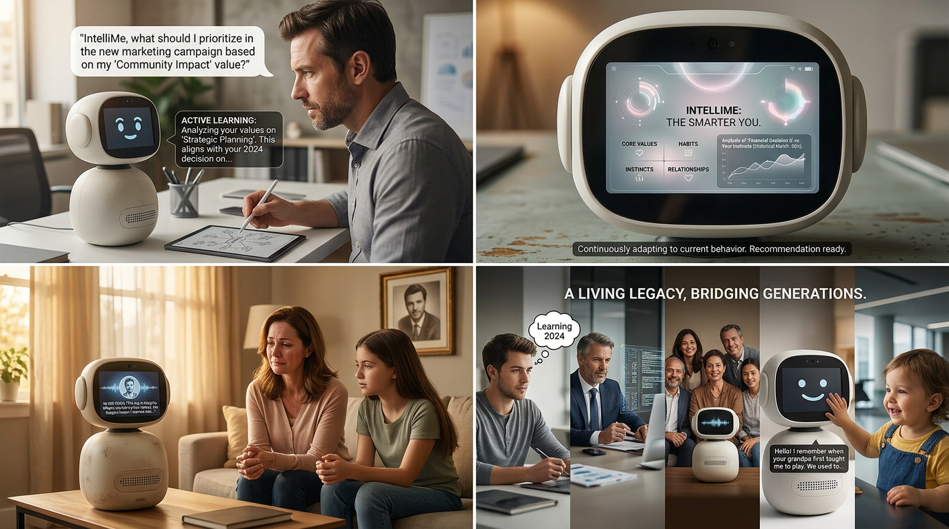 Original IntelliMe companion feature concept