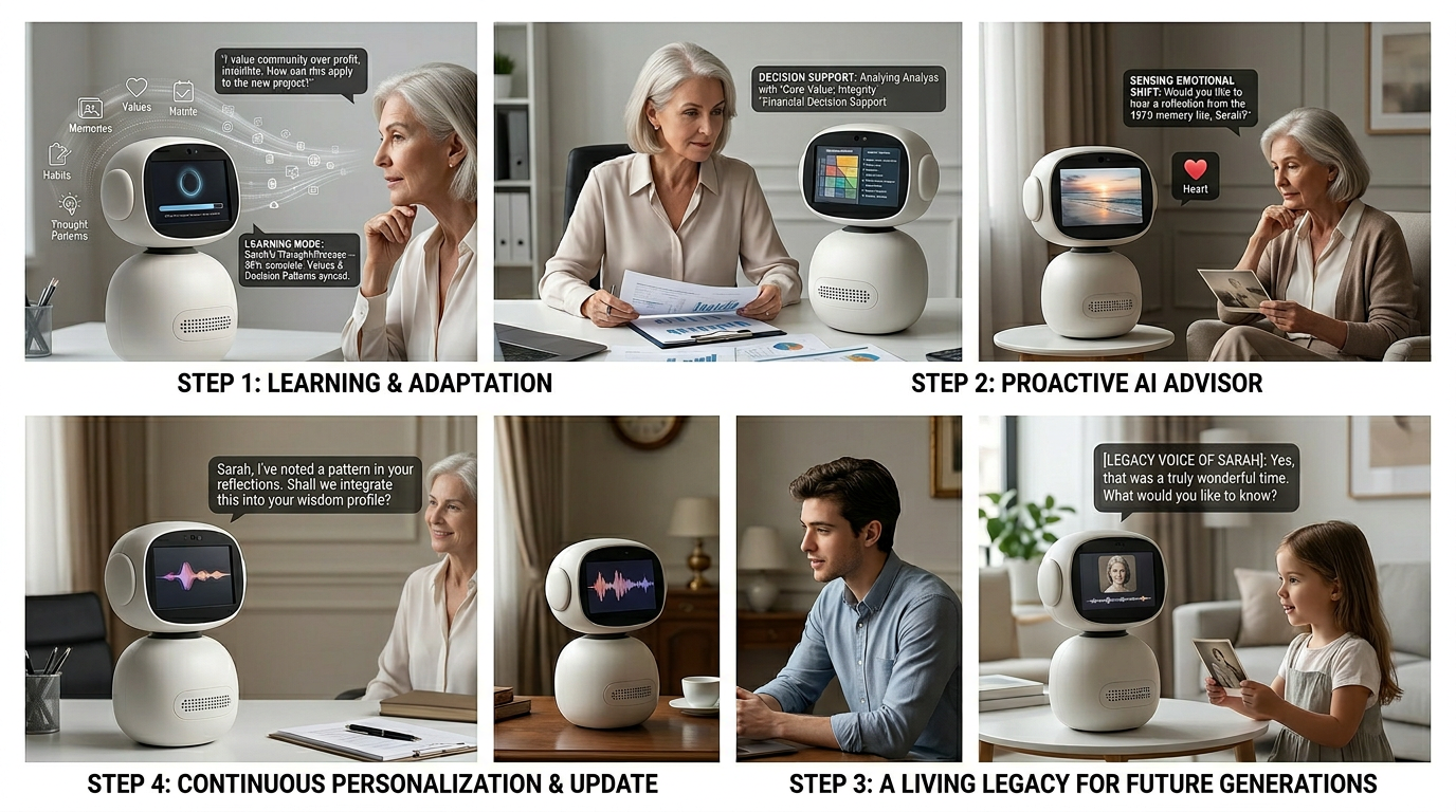 IntelliMe memory archive interface